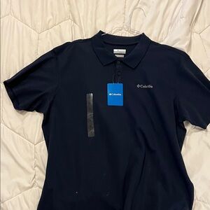 Columbia Men’s Dark Blue Polo Shirt
